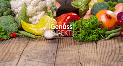 Desktop Screenshot of genussdirekt.com
